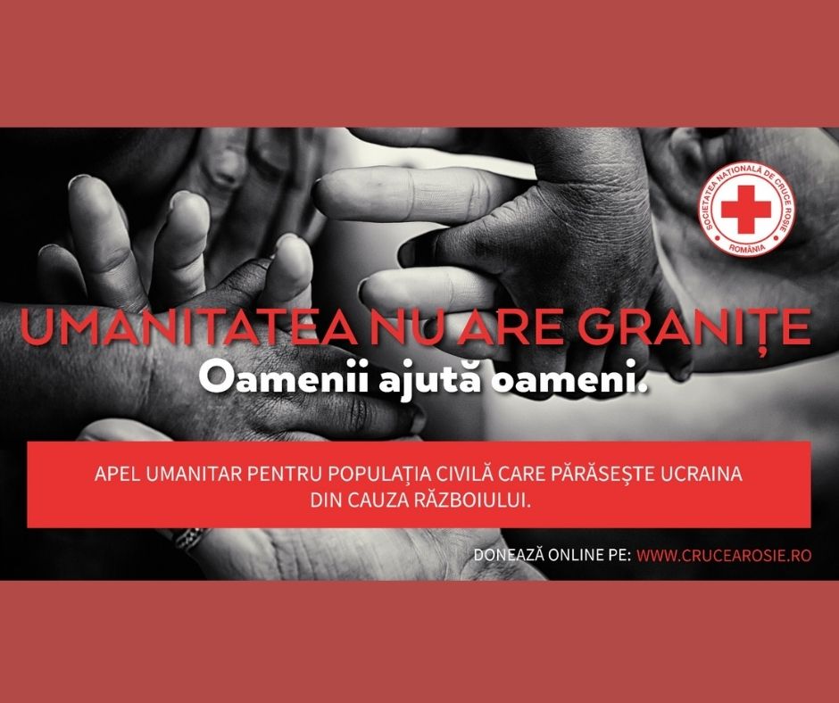 Apel umanitar “Umanitatea nu are granițe”